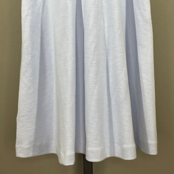 NEW Ann Taylor Dress Womens 4 petite blue fit flare cocktail classic colorful - Picture 3 of 10